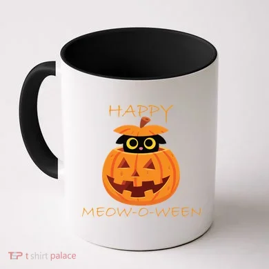 Happy Meow-O-Ween Halloween Coffee Mug