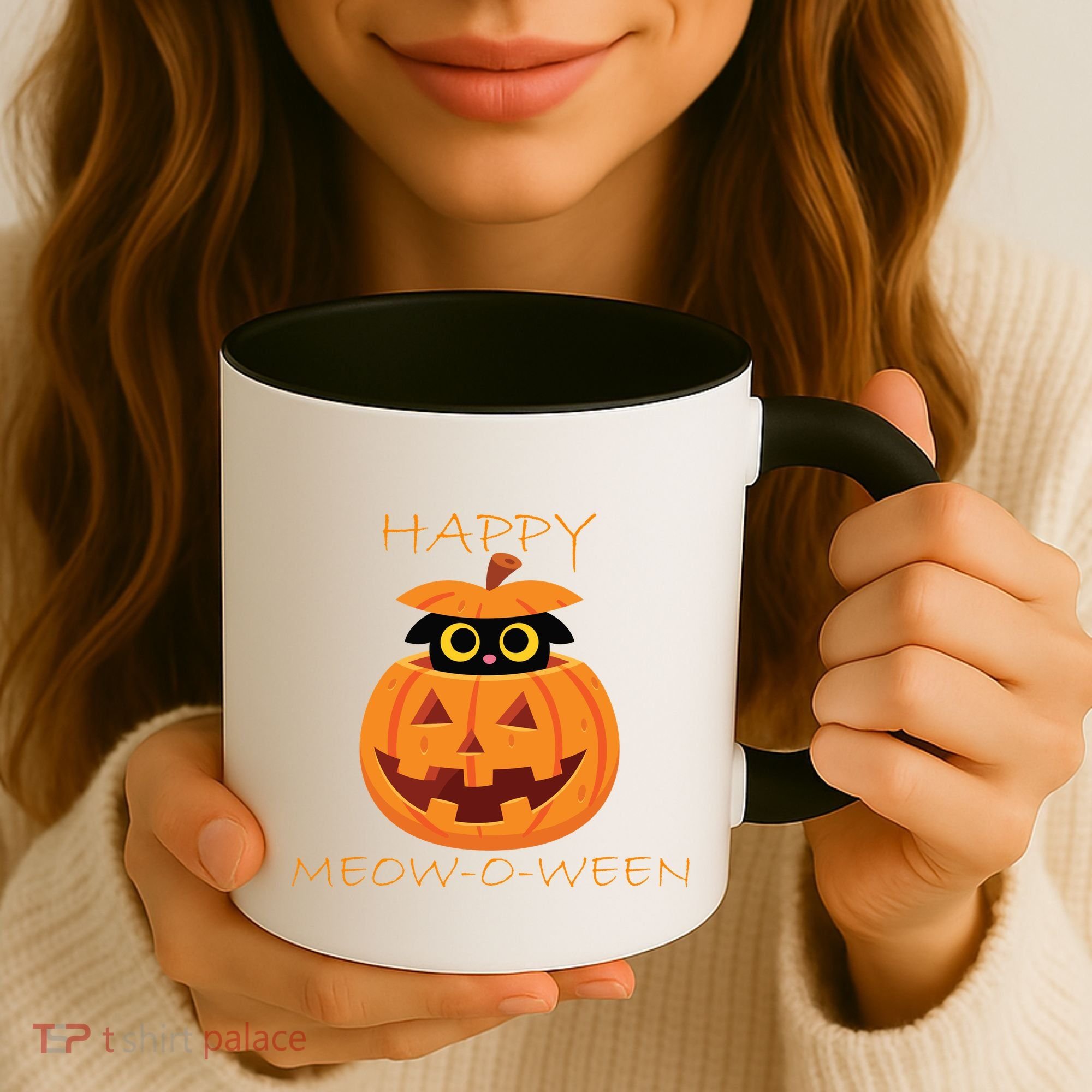 Happy Meow-O-Ween Halloween Coffee Mug
