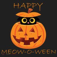 Happy Meow-O-Ween Halloween Beanie thumb 2
