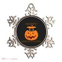 Happy Meow-O-Ween Halloween Ornament thumb 0