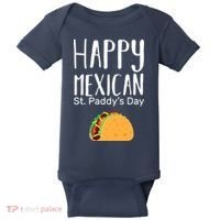 Happy Mexican St. Paddy's Day Baby Bodysuit thumb 0