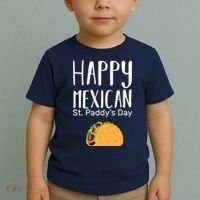 Happy Mexican St. Paddy's Day Toddler T-Shirt thumb 2