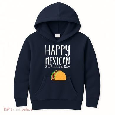 Happy Mexican St. Paddy's Day Kids Hoodie