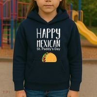 Happy Mexican St. Paddy's Day Kids Hoodie thumb 3