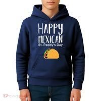 Happy Mexican St. Paddy's Day Kids Hoodie thumb 4