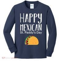 Happy Mexican St. Paddy's Day Kids Long Sleeve Shirt thumb 0