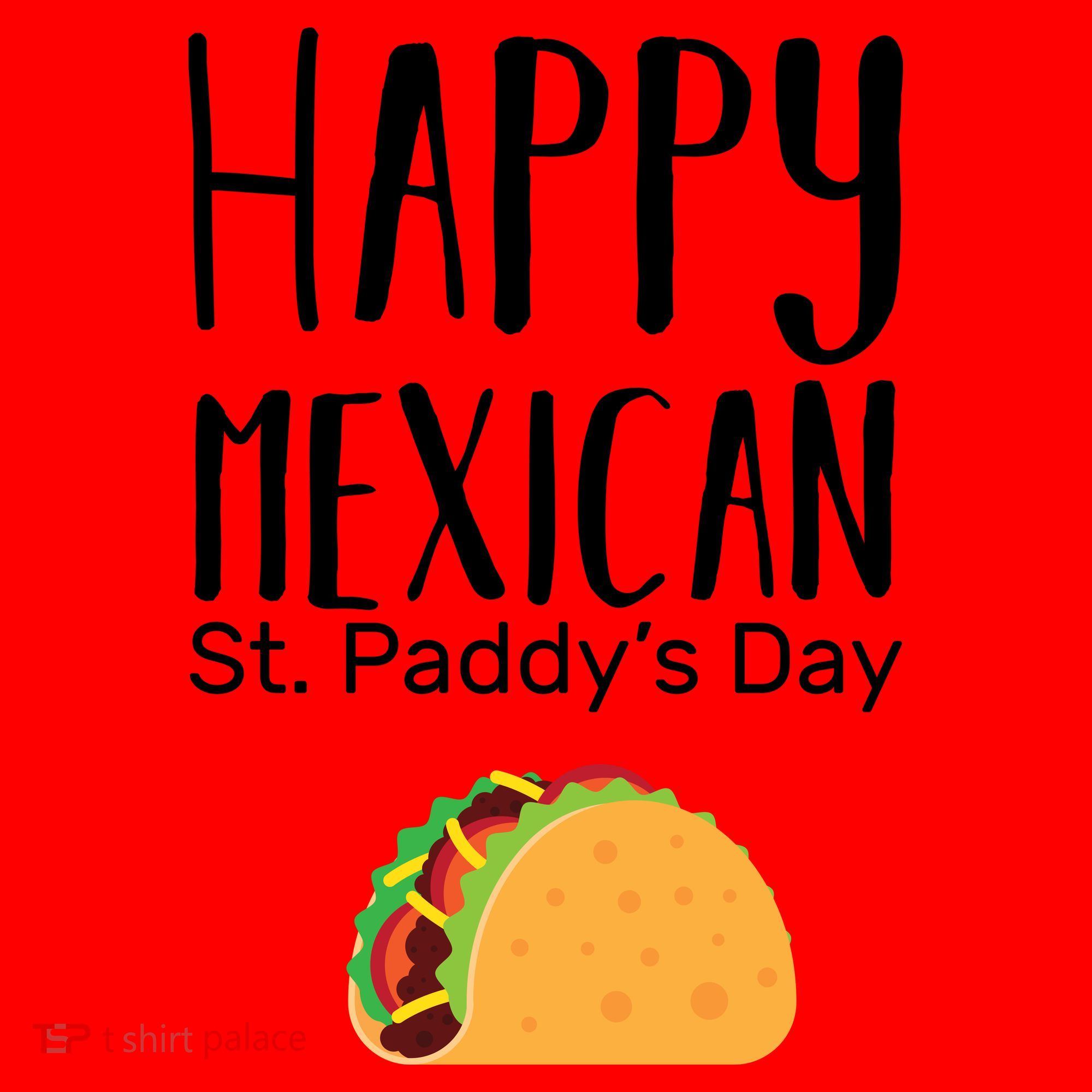 Happy Mexican St. Paddy's Day Santa Hat