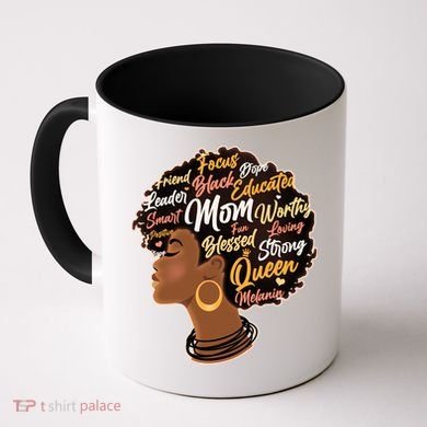 Happy Mother’s Day Mom Queen African American Coffee Mug