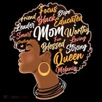 Happy Mother’s Day Mom Queen African American Coffee Mug thumb 5
