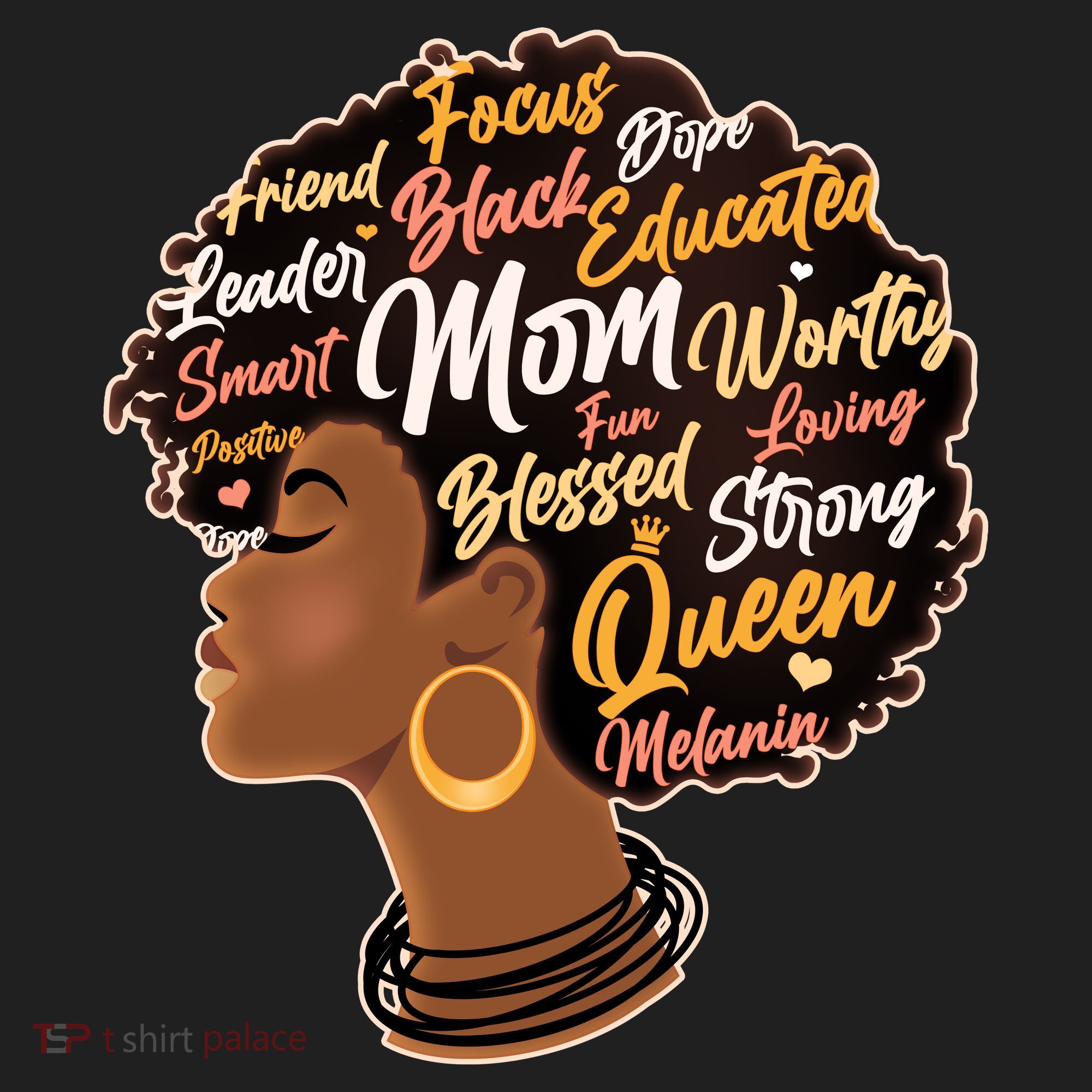 Happy Mother’s Day Mom Queen African American Beanie