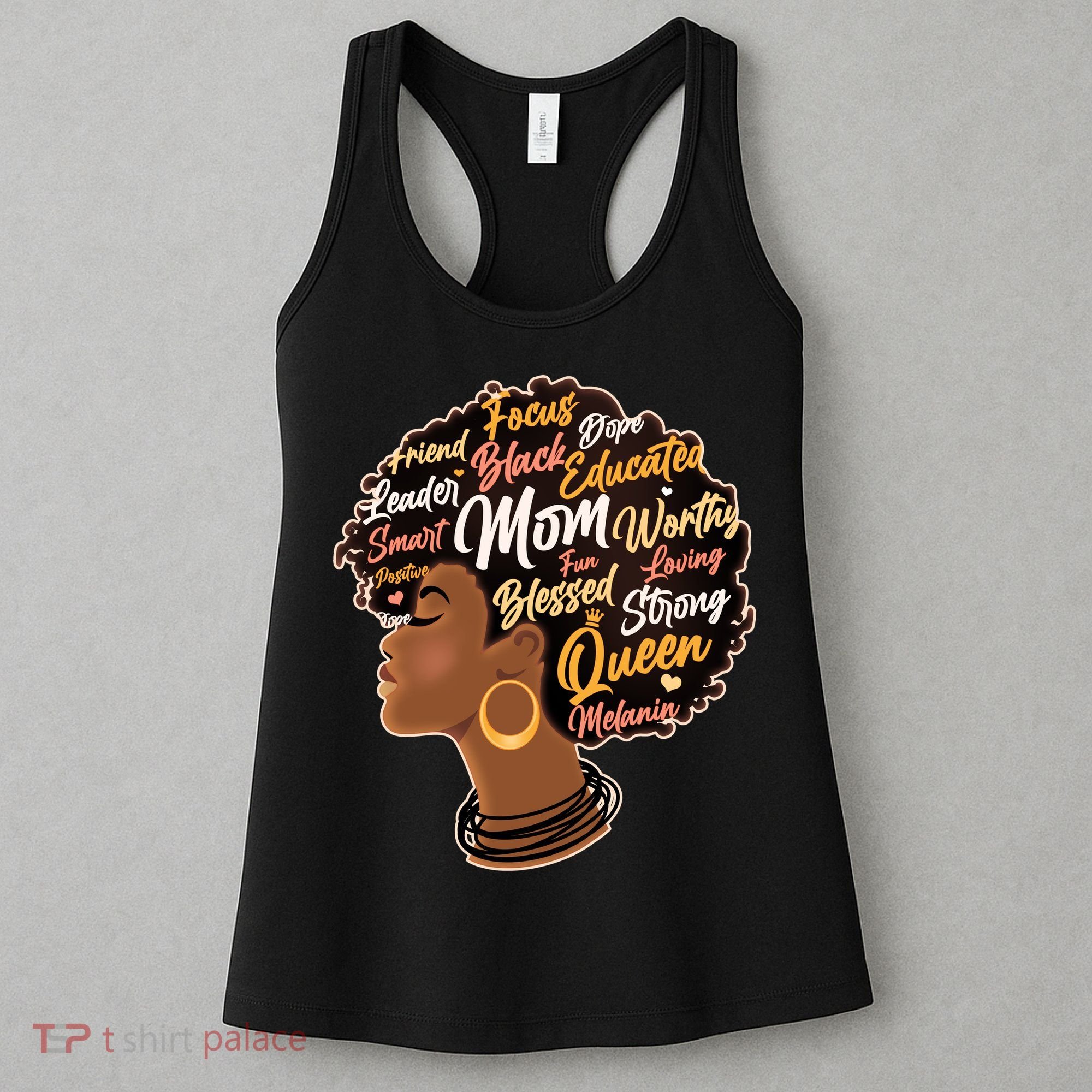 Happy Mother’s Day Mom Queen African American Women's Tank Top