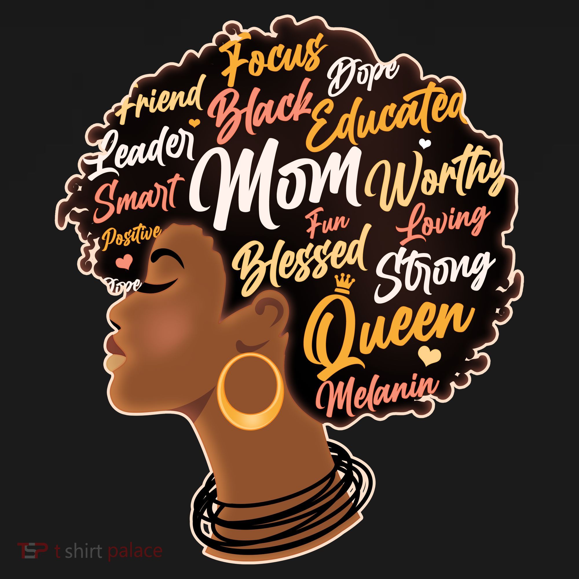 Happy Mother’s Day Mom Queen African American Women's Tank Top