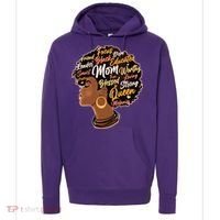 Happy Mother’s Day Mom Queen African American Hoodie thumb 0