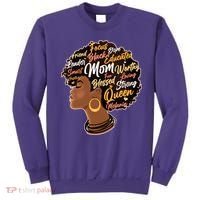 Happy Mother’s Day Mom Queen African American Sweatshirt thumb 0