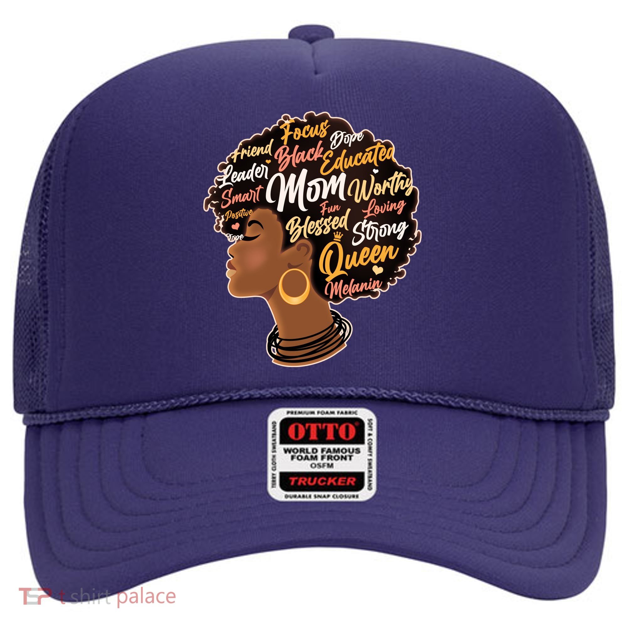 Happy Mother’s Day Mom Queen African American Hat