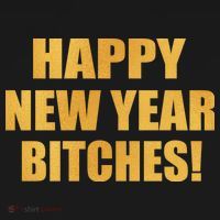 Happy New Year Bitches Kids Long Sleeve Shirt thumb 2
