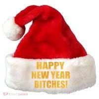 Happy New Year Bitches Santa Hat thumb 0