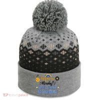 Happy On A Monday That's Called Retirement The Baniff Cuffed Pom Beanie thumb 0