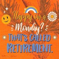 Happy On A Monday That's Called Retirement Kati Licensed 12" Camo Cuffed Beanie thumb 2
