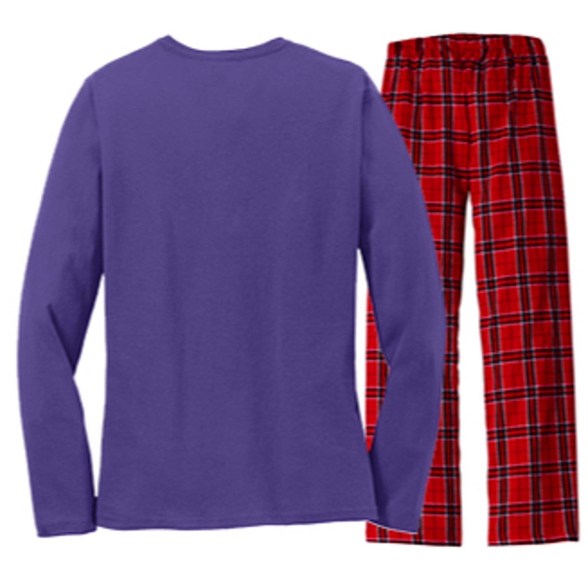 Happy On A Monday That's Called Retirement Women's Long Sleeve Flannel Pajama Set 