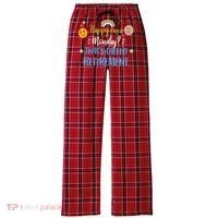 Happy On A Monday That's Called Retirement Women's Flannel Plaid Pajama Pants thumb 0