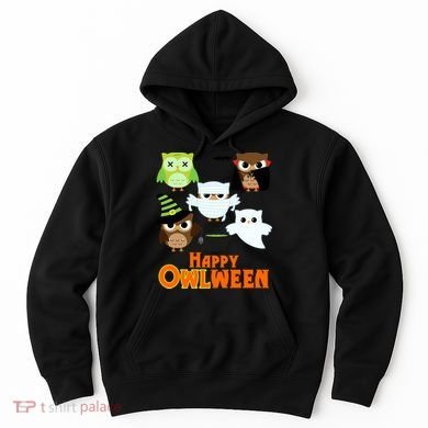 Happy OWLween Halloween Cute Hoodie