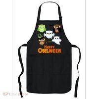 Happy OWLween Halloween Cute Apron thumb 0