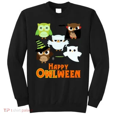 Happy OWLween Halloween Cute Sweatshirt