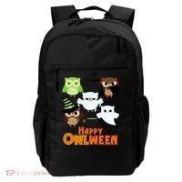 Happy OWLween Halloween Cute Backpack thumb 0