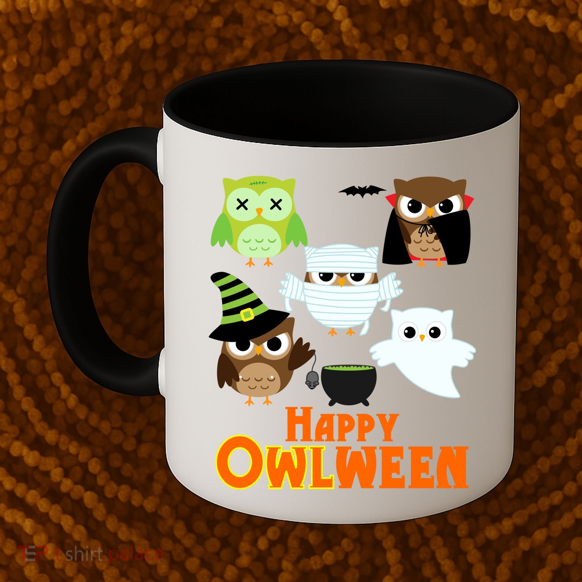 Happy OWLween Halloween Cute Coffee Mug