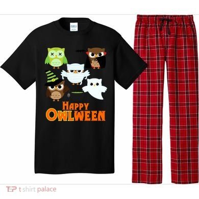 Happy OWLween Halloween Cute Pajama Set