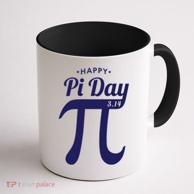 Happy Pi Day 3.14 Coffee Mug back
