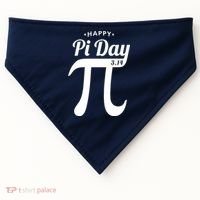 Happy Pi Day 3.14 USA-Made Doggie Bandana thumb 0