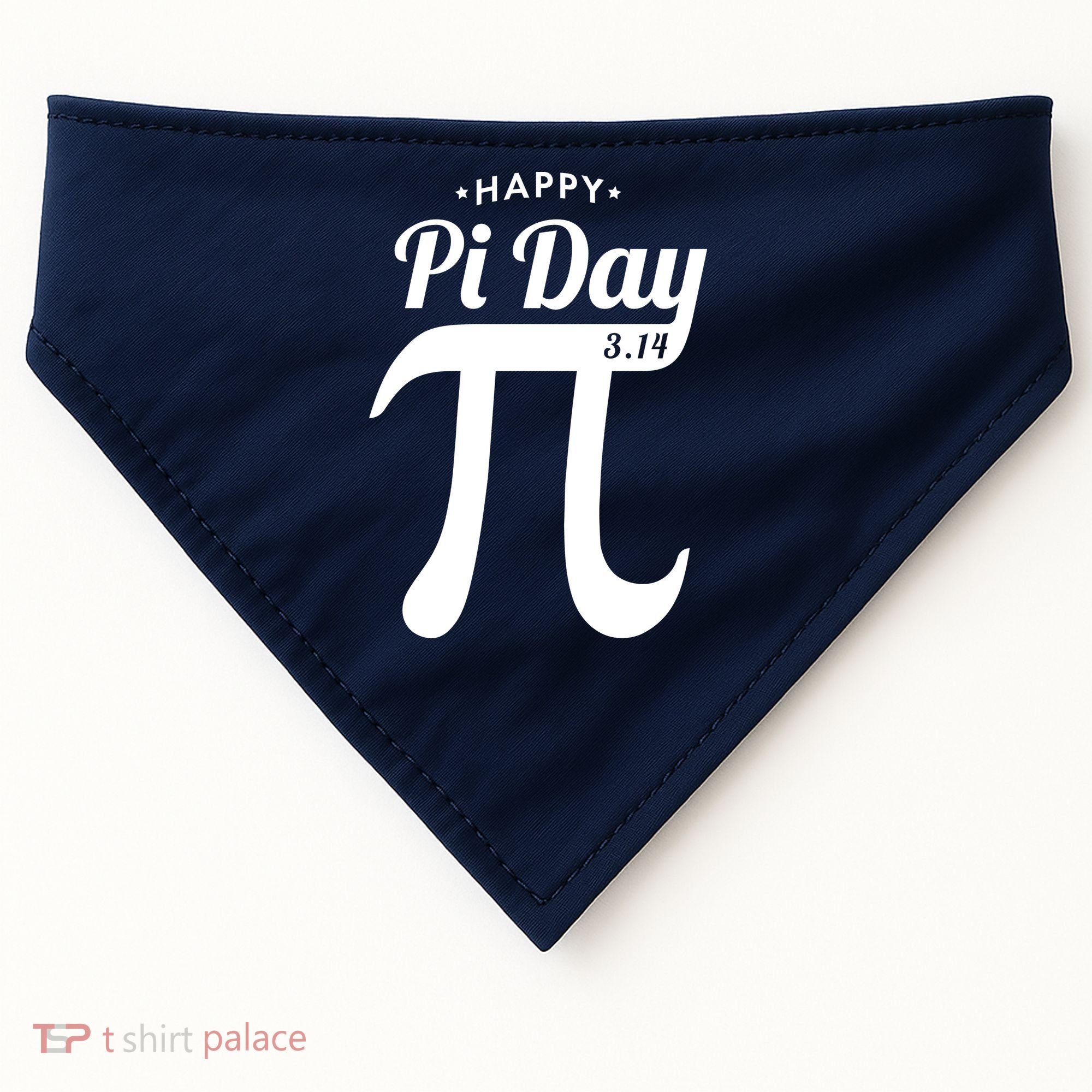 Happy Pi Day 3.14 USA-Made Doggie Bandana
