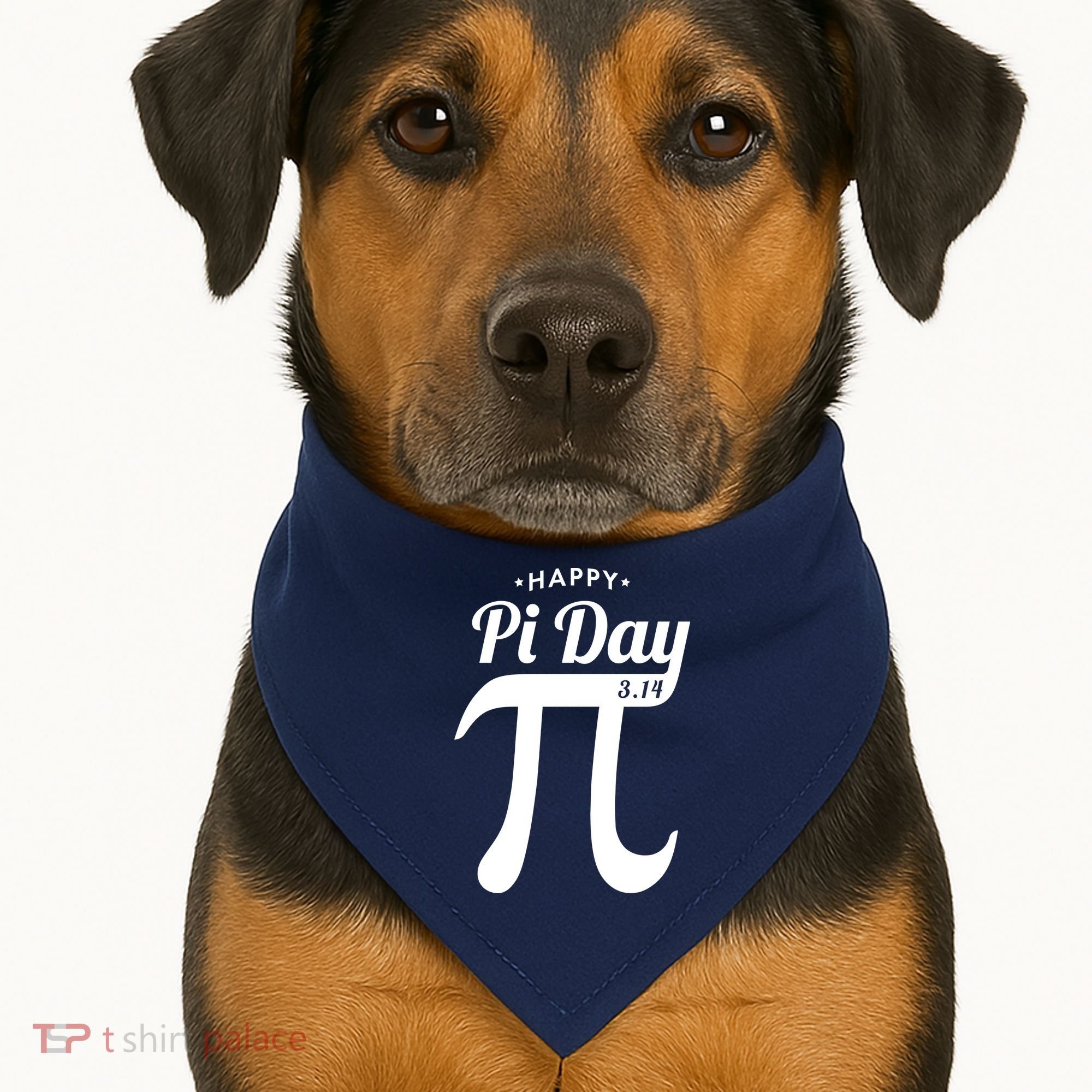 Happy Pi Day 3.14 USA-Made Doggie Bandana