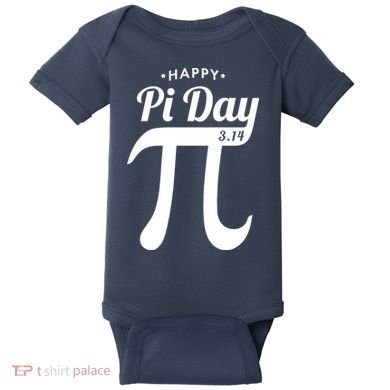 Happy Pi Day 3.14 Baby Bodysuit