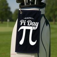 Happy Pi Day 3.14 Golf Towel thumb 2