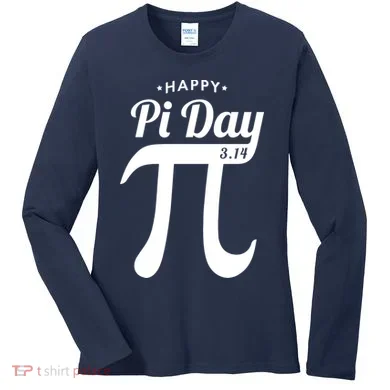 Happy Pi Day 3.14 Women's Long Sleeve Shirt