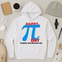 Happy Pi Day Celebrate Your Irrational Side Hoodie thumb 3