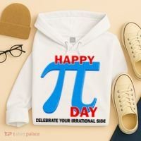 Happy Pi Day Celebrate Your Irrational Side Hoodie thumb 4