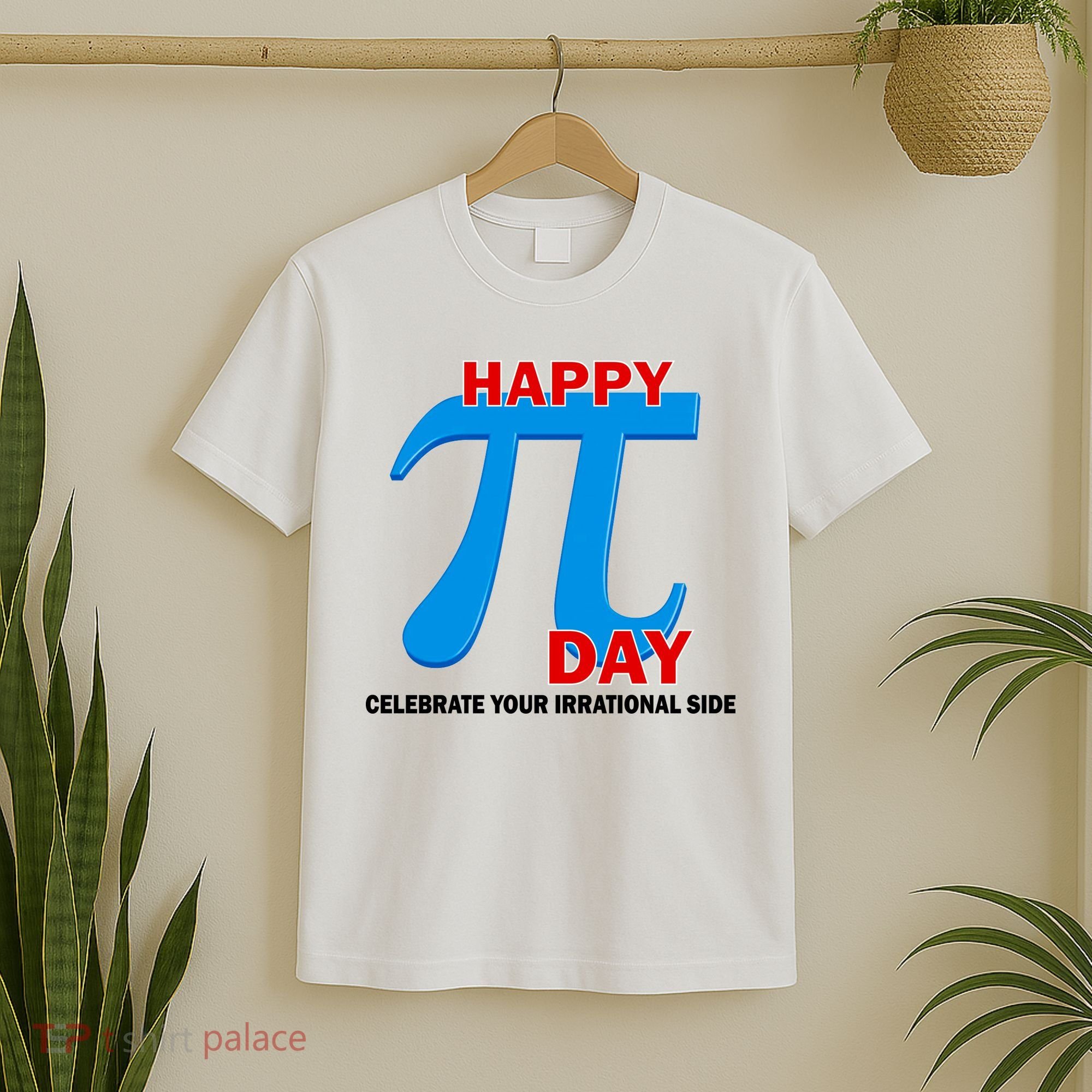 Happy Pi Day Celebrate Your Irrational Side T-Shirt