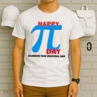 Happy Pi Day Celebrate Your Irrational Side T-Shirt thumb 6