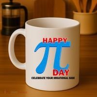 Happy Pi Day Celebrate Your Irrational Side Coffee Mug thumb 4