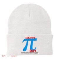 Happy Pi Day Celebrate Your Irrational Side Beanie thumb 0