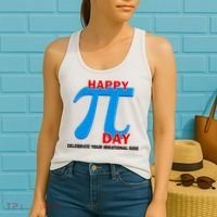 Happy Pi Day Celebrate Your Irrational Side Women's Tank Top thumb 2