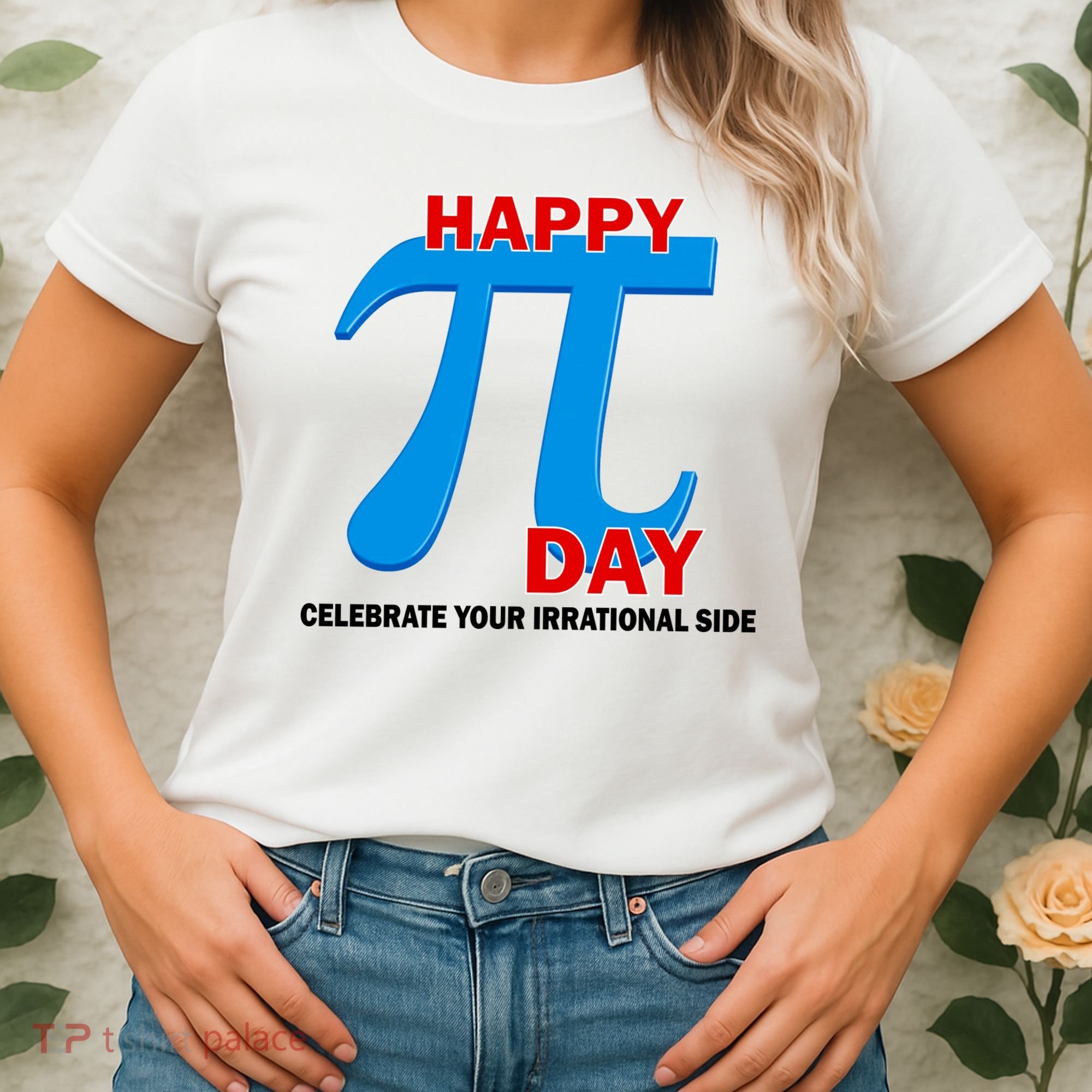 Happy Pi Day Celebrate Your Irrational Side Women's T-Shirt
