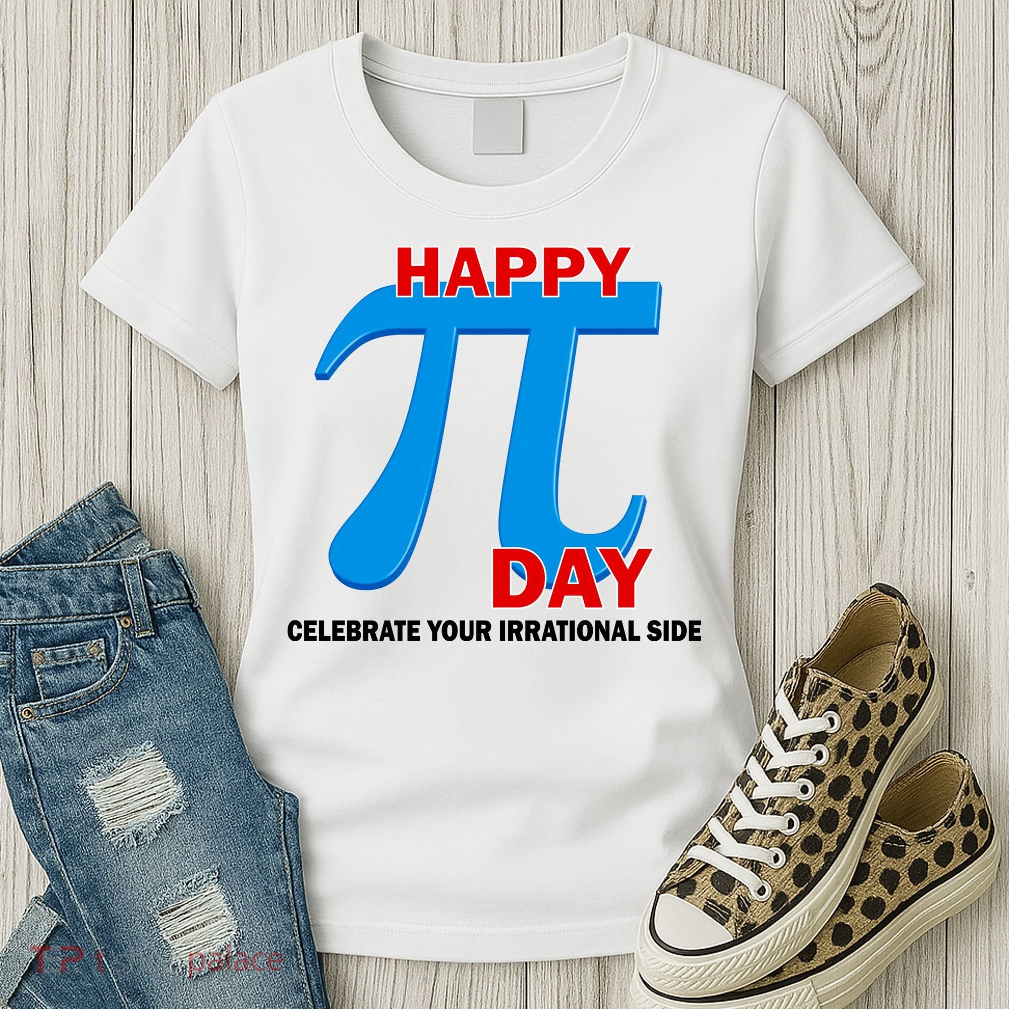 Happy Pi Day Celebrate Your Irrational Side Women's T-Shirt