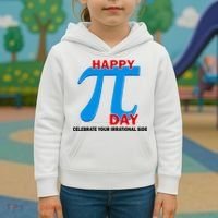 Happy Pi Day Celebrate Your Irrational Side Kids Hoodie thumb 3
