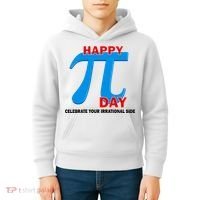 Happy Pi Day Celebrate Your Irrational Side Kids Hoodie thumb 4