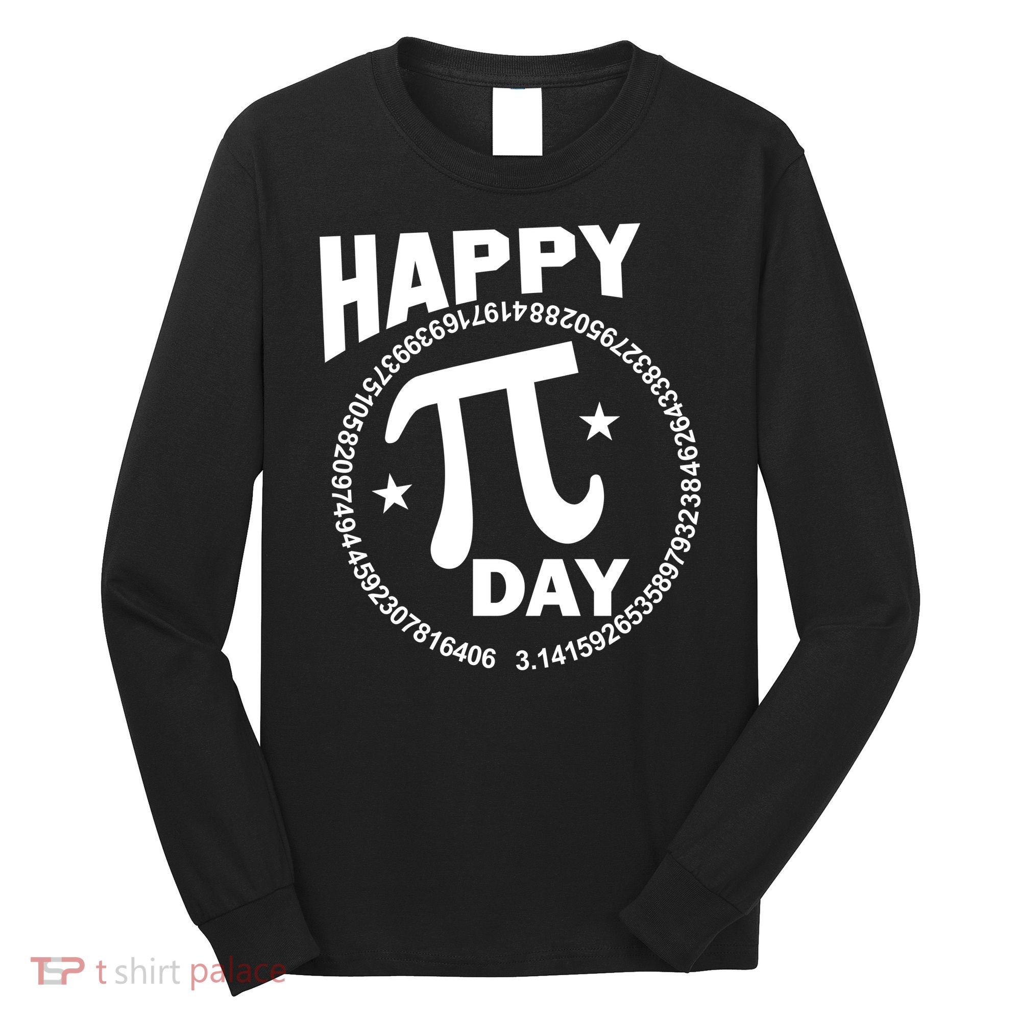 Happy Pi Day Numbers Long Sleeve Shirt